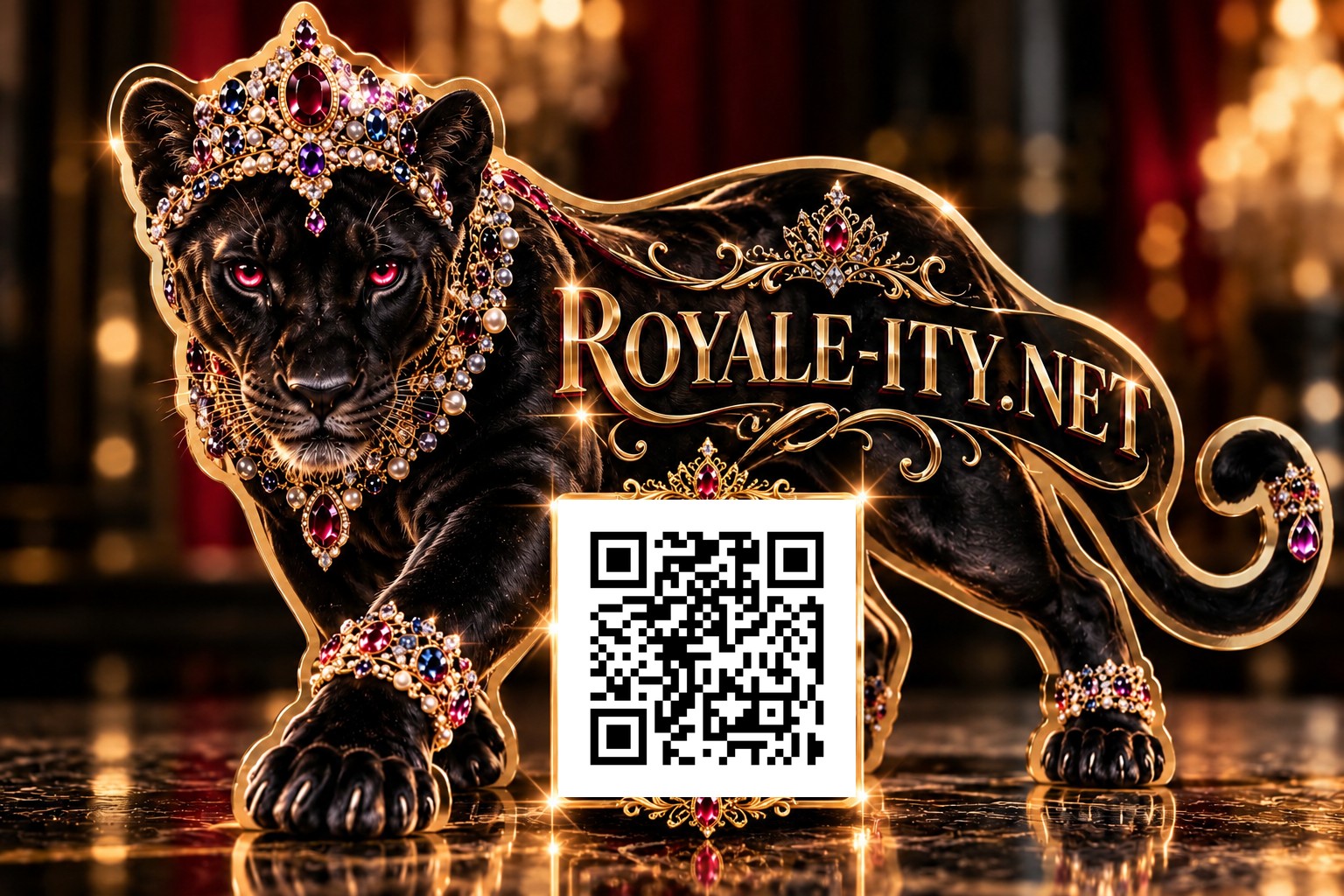 Enter the Royale-ity World... visual art by Julz Crown